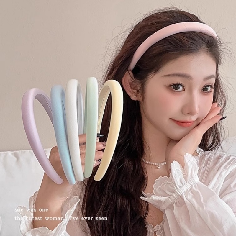 Eco Sponge - Koreanischen Stil Macaron Farbe Schwamm Stirnband