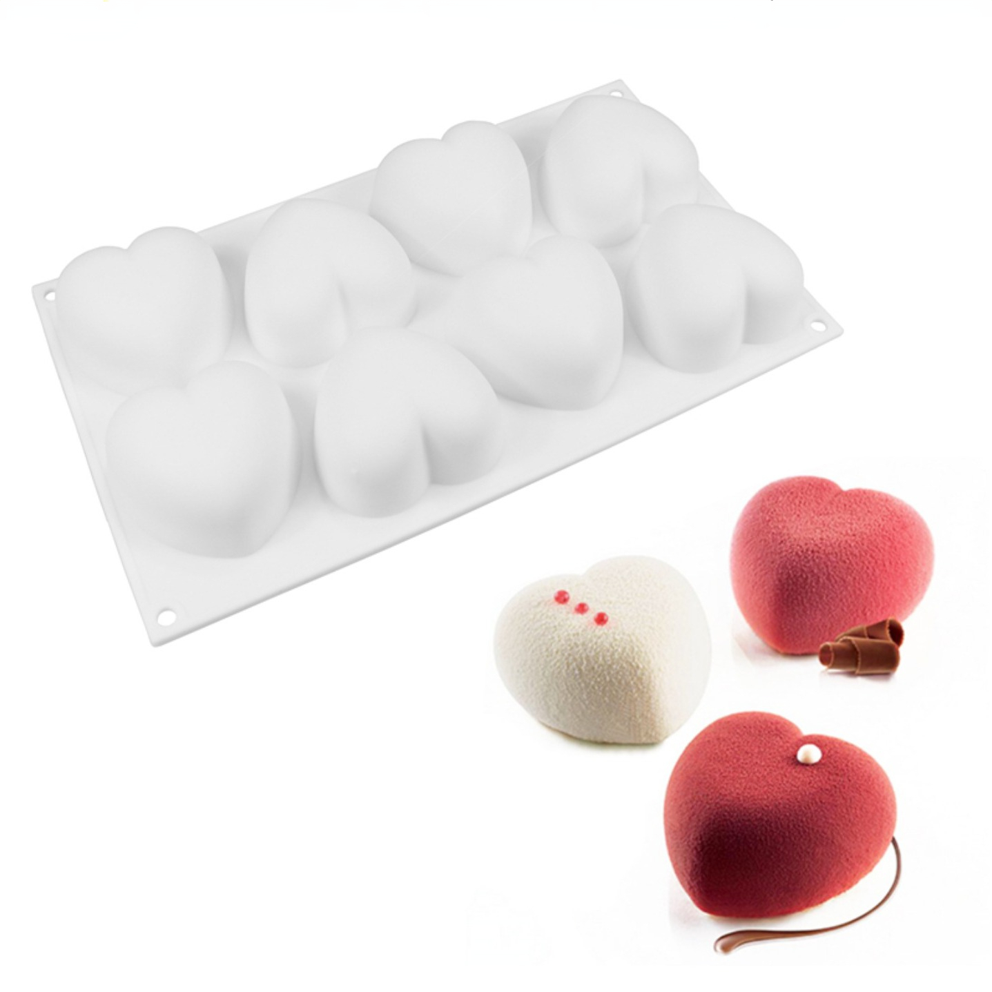 Eco Soap - Liebe Herz Silikon Seife Form Handgemachte