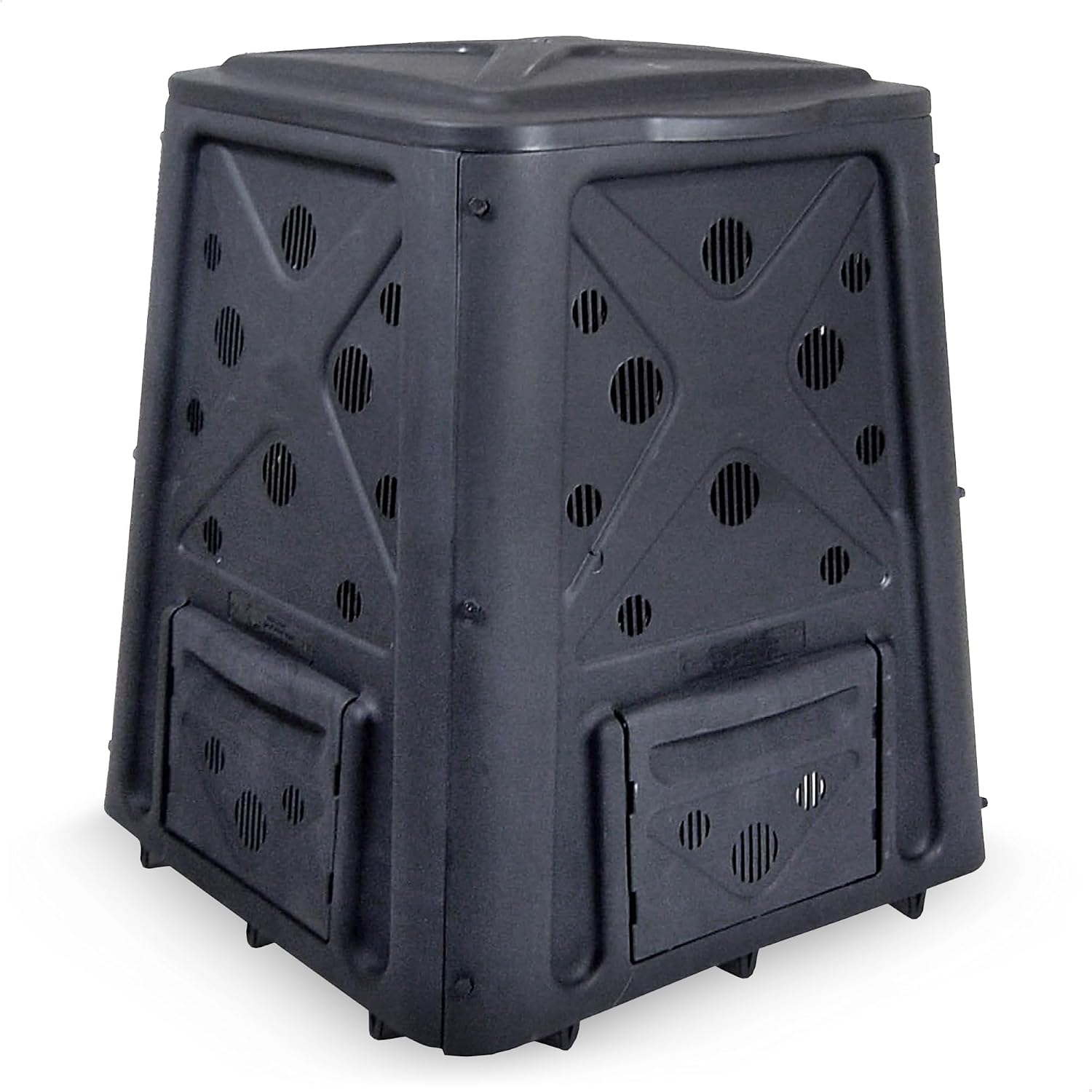 Compost Bin - Redmon Outdoor Kompostbehälter mit abnehmbarem Deckel,