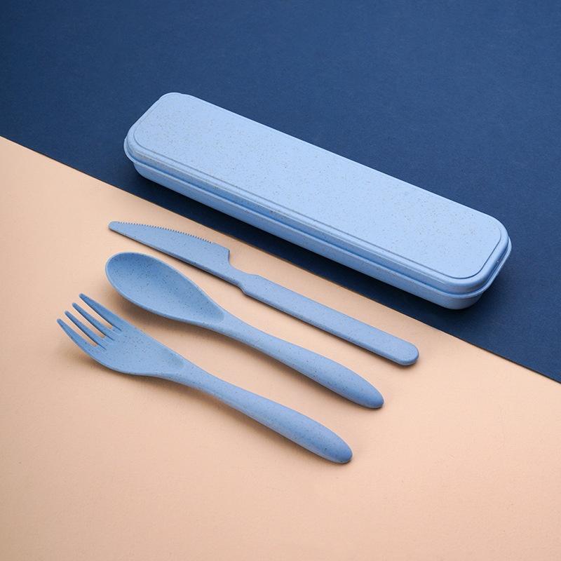 Reusable Straw - Wiederverwendbares Besteckset aus Weizenstroh, geruchsfrei, lebensmittelecht,