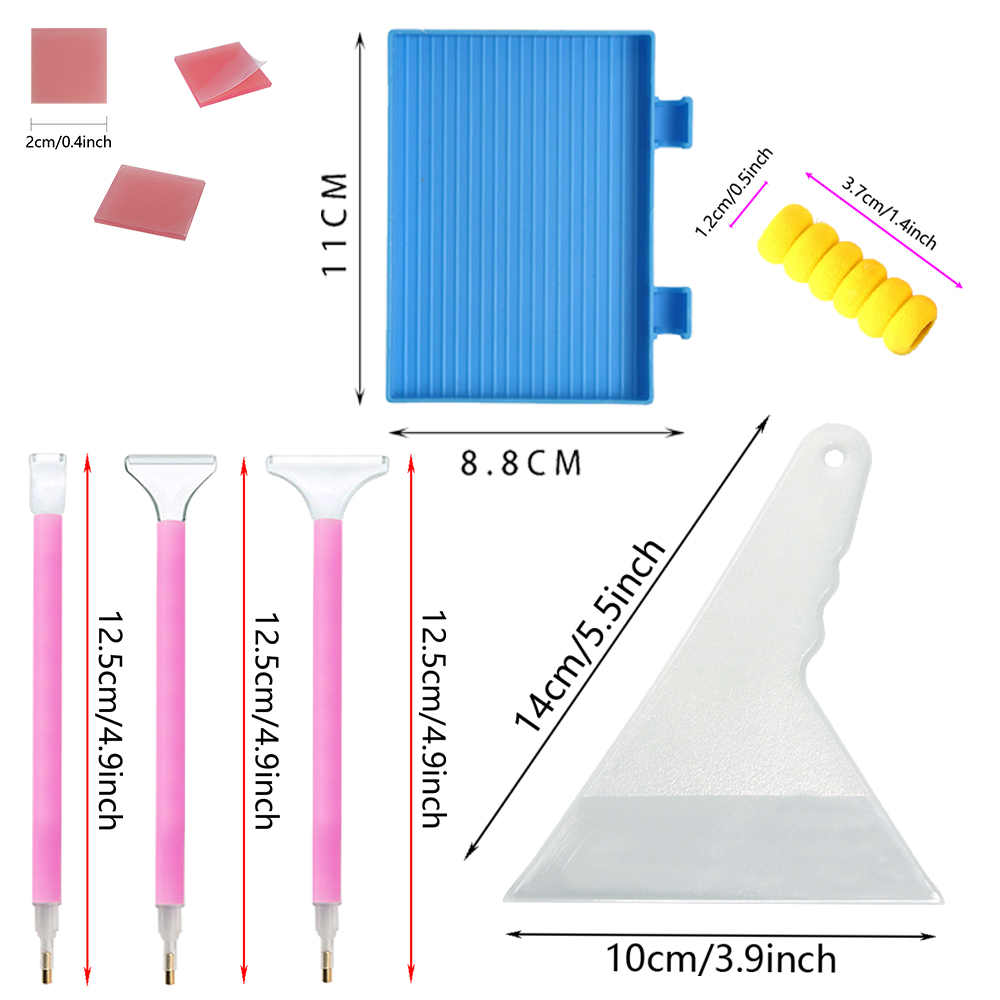 Diamantmalerei-Werkzeugset mit – Beeswax Wrap Bewertung und Preis