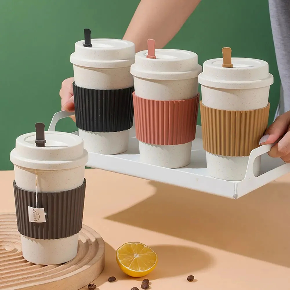 450ml Kaffeetassen mit Deckel  – Reusable Straw Bewertung und Preis