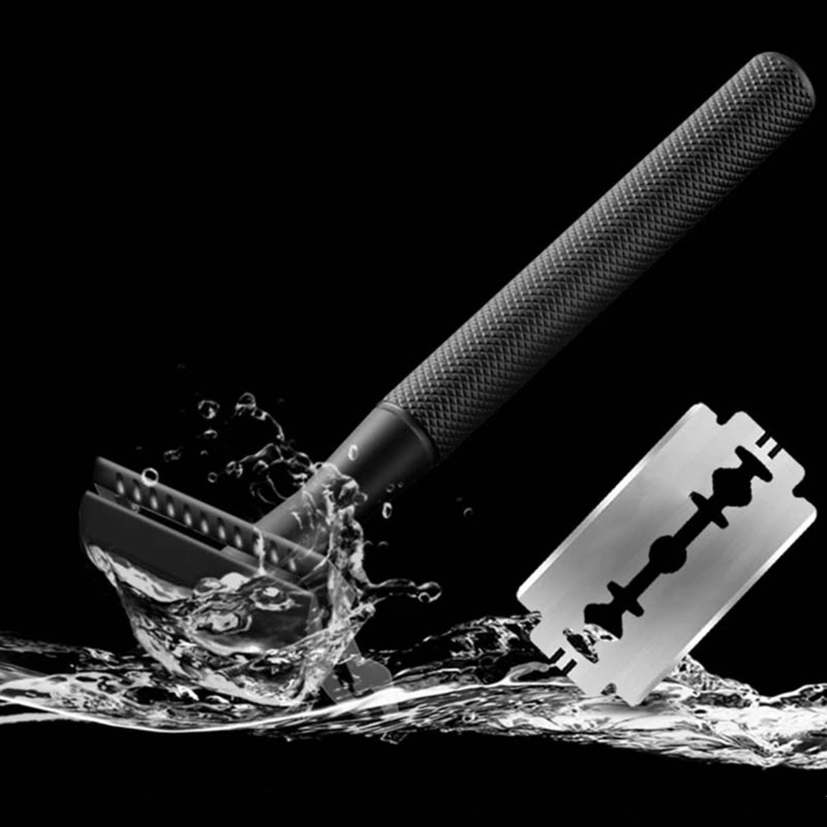 Schwarzer Sicherheitsrasierer  – Safety Razor Handle Bewertung und Preis