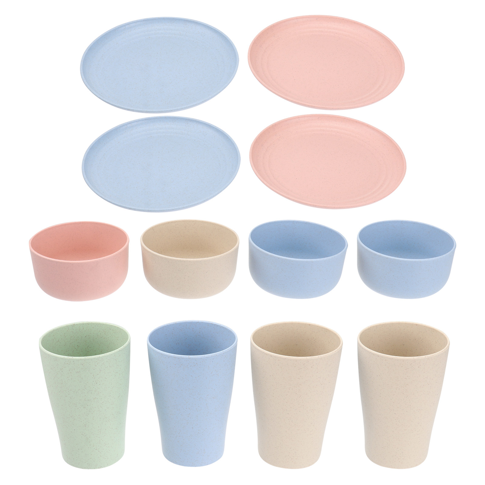 4 Sets hochwertiges Geschirrse – Reusable Straw Bewertung und Preis