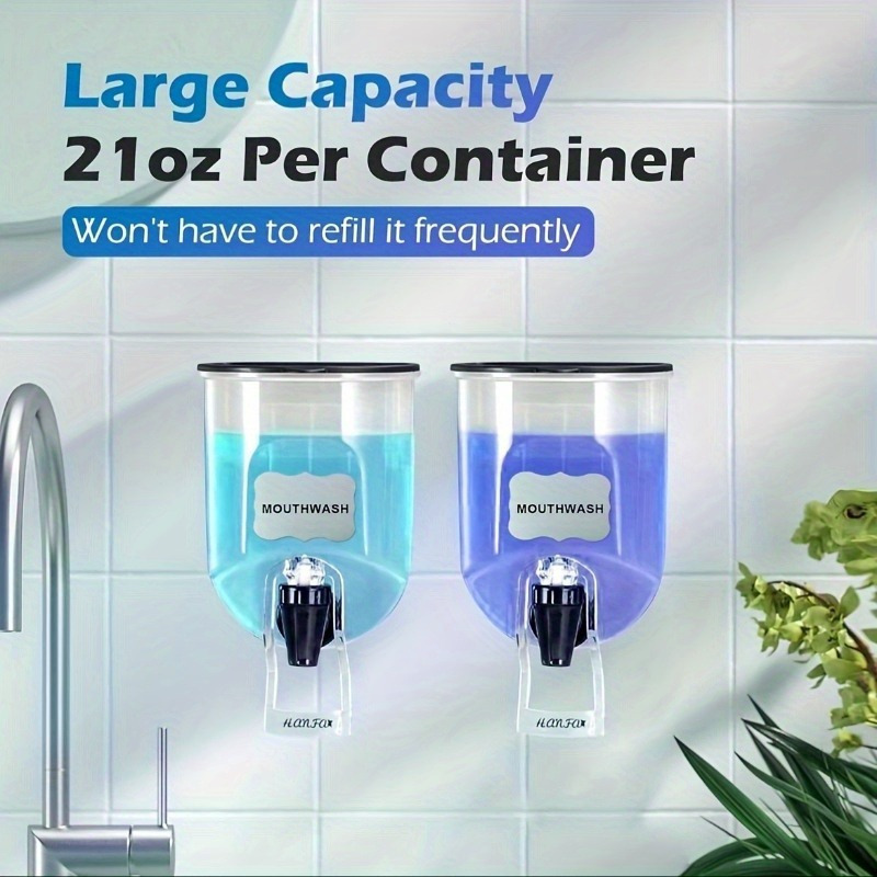 2 Stück 600ml Mundwasser-Spend – Reusable Bottle Bewertung und Preis