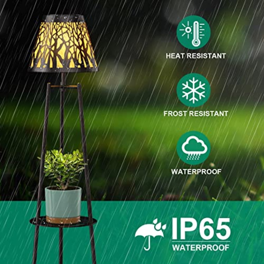 2er-Pack Solar-Bodenleuchte fü – Solar Garden Light Bewertung und Preis