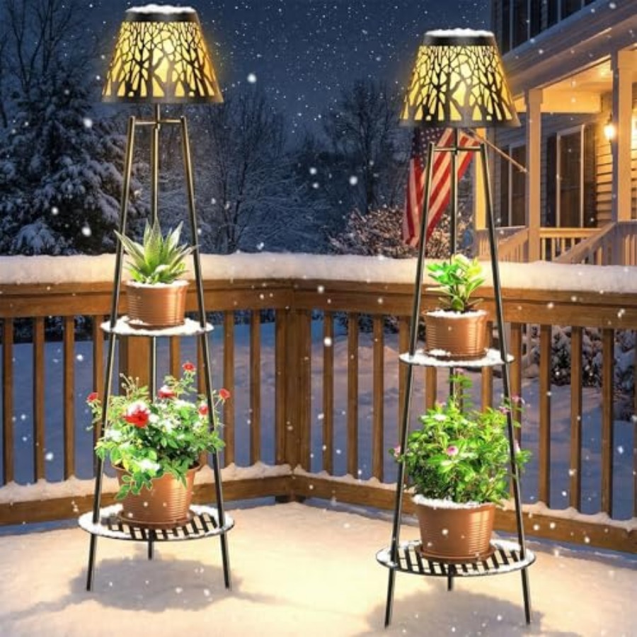 2er-Pack Solar-Bodenleuchte fü – Solar Garden Light Bewertung und Preis