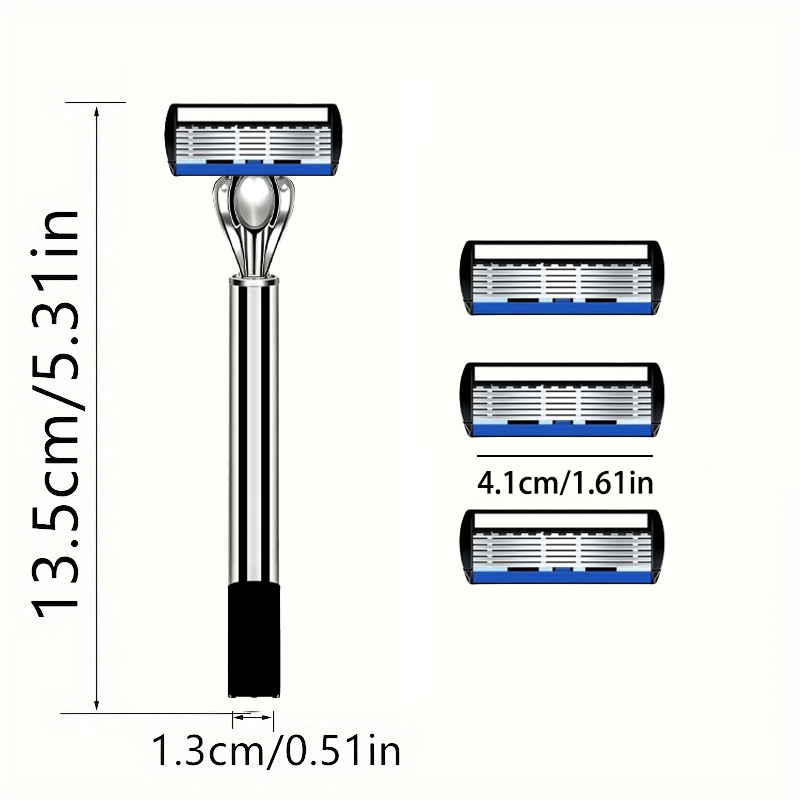 2 Griffe, 30 Klingen, 6-Schich – Safety Razor Handle Bewertung und Preis
