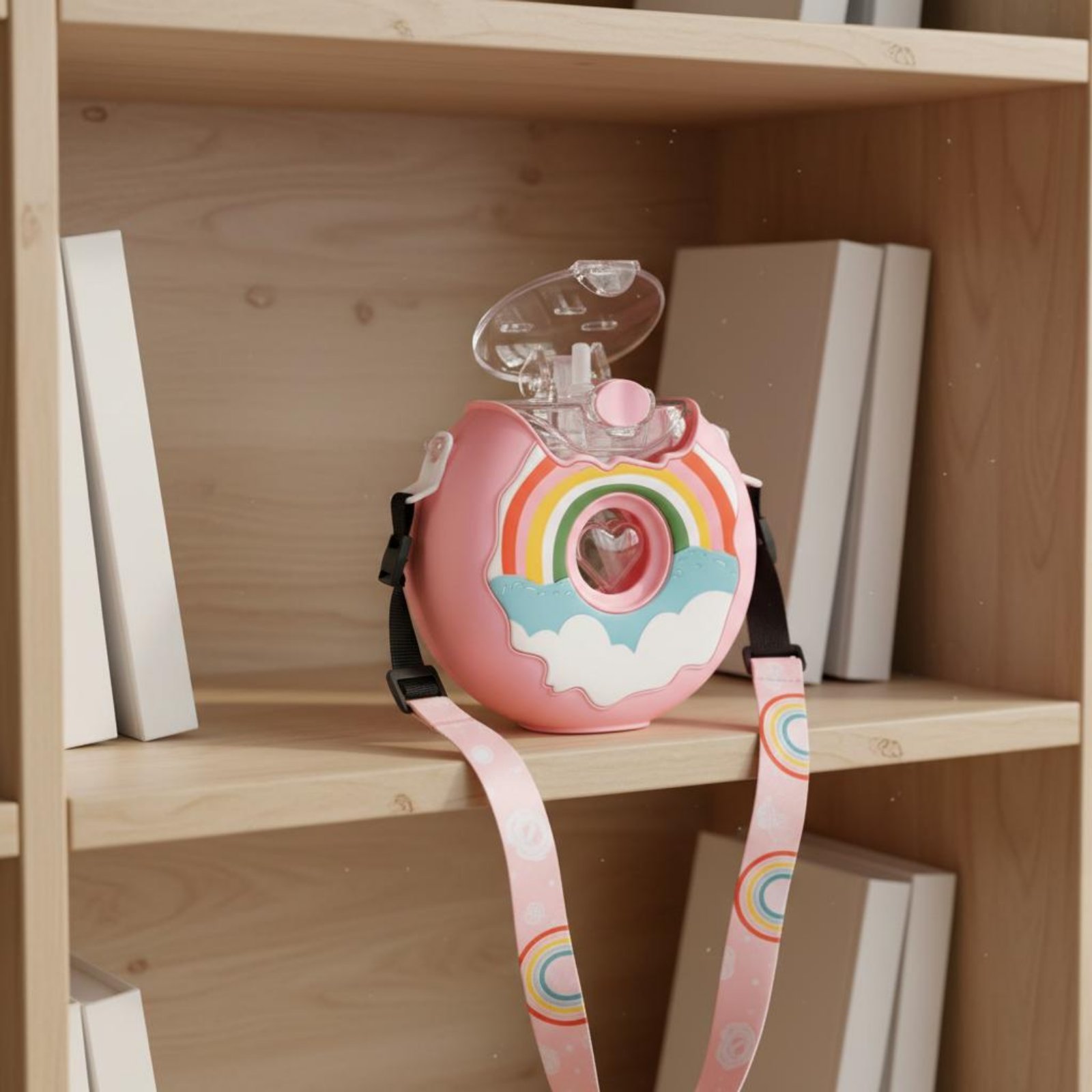 Donut-Wasserflasche, auslaufsi – Reusable Straw Bewertung und Preis