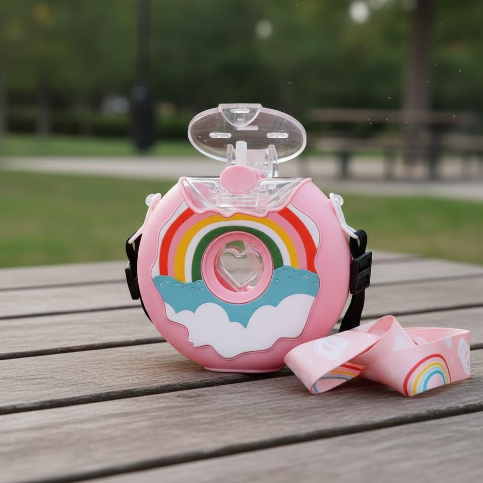 Donut-Wasserflasche, auslaufsi – Reusable Straw Bewertung und Preis